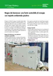 Biogas da biomasse: una fonte sostenibile di energia con impatto ambientale positivo