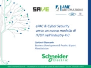 ePAC & Cyber Security - verso un nuovo modello di IT/OT nell’Industry 4.0