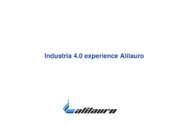 Industria 4.0 experience Alilauro: la presentazione di Francesco Di Maio.