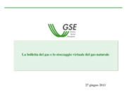 Gas naturale, GSE