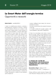 Lo Smart Meter dell’energia termica - Opportunità e necessità