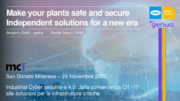 Make your plants safe and secure - independent solutions for a new era 