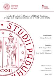 Model predictive control of hvac systems: design and implementation on a real case study
