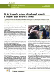 Oil Service per la gestione ottimale degli impianti: la linea HTF di oli diatermici sintetici