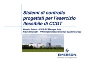 Sistemi di controllo progettati per l’esercizio flessibile di CCGT