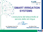 Smart Irrigation System: tecniche e strumenti per l’ottimizzazione della risorsa irrigua