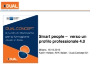 Smart people – verso un profilo professionale 4.0
