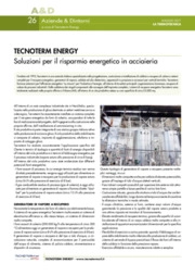 Soluzioni per il risparmio energetico in acciaieria