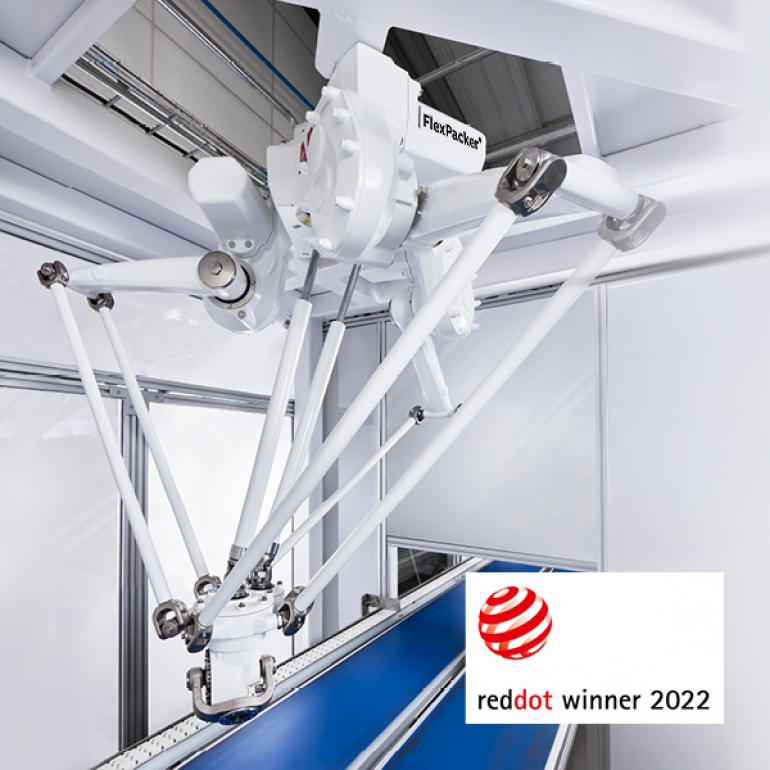 ABB vince il premio Red Dot per il robot industriale Delta FlexPacker