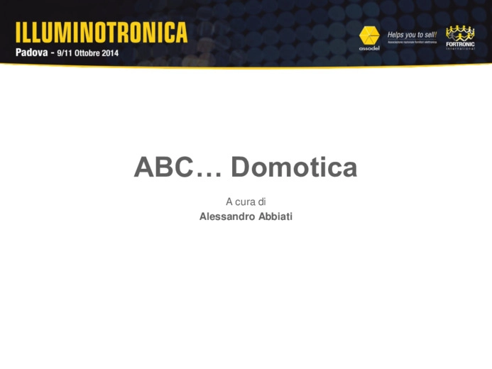 ABC… Domotica