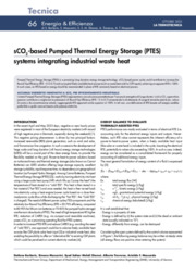 Energy storage, Solare, Termotecnica, Trattamento dei Rifiuti