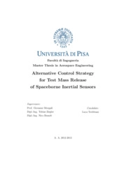 Alternative control strategy for test mass release of spaceborne inertial