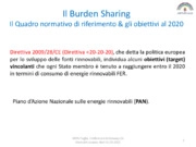 Analisi e monitoraggio del Burden Sharing