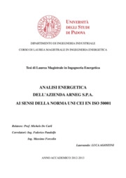 Analisi energetica dell