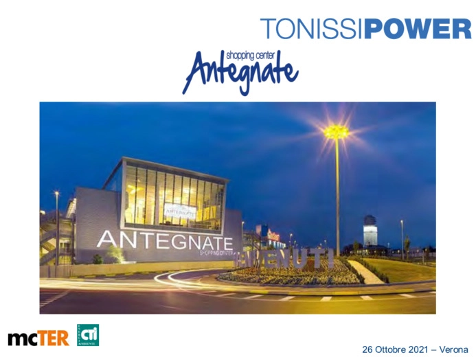 Antegnate shopping center: l'approccio Tonissi Power per l'efficienza energetica