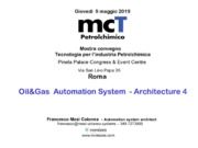 Automazione 4.0, Internet of things, Oil and Gas, Petrolchimico, Safety