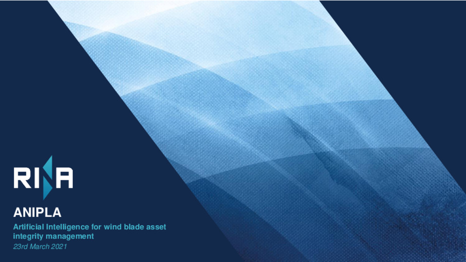 Artificial Intelligence for wind blade asset integrity management