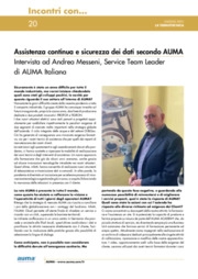 Assistenza continua e sicurezza dei dati secondo AUMA. Intervista ad Andrea Messeni, Service Team Leader di AUMA