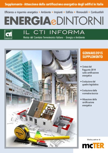 Attuazione della certificazione energetica degli edifici in Italia - 2014