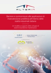 Barriere e contromisure alle applicazioni di manutenzione predittiva nell'industria italiana