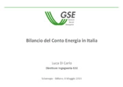Bilancio del Conto Energia in Italia