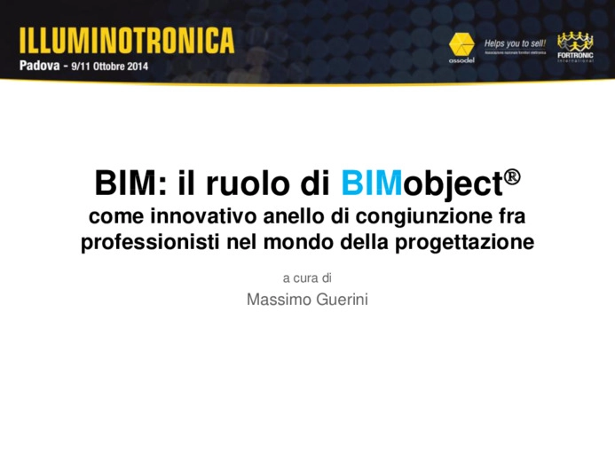 BIM: il ruolo di BIMobject come innovativo anello di congiunzione