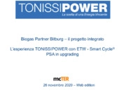 Biogas Partner Bitburg il progetto integrato. La Tecnologia ETW Smart Cycle® PSA in upgrading