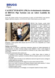 Ufficio Stampa BRUGG Pipe Systems