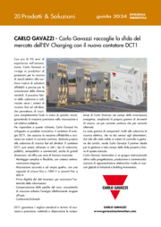 Carlo Gavazzi raccoglie la sfida del mercato dell'EV Charging con il nuovo contatore DCT1