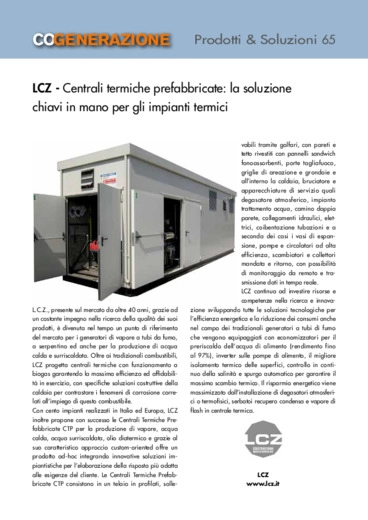 Centrali termiche prefabbricate: la soluzione chiavi in mano per gli impianti termici