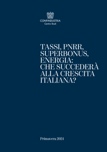 Centro Studi Confindustria: "Rapporto di previsione di primavera "Tassi, PNRR,