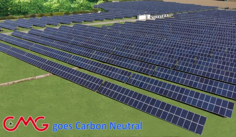 CMG Granulators è Carbon Neutral