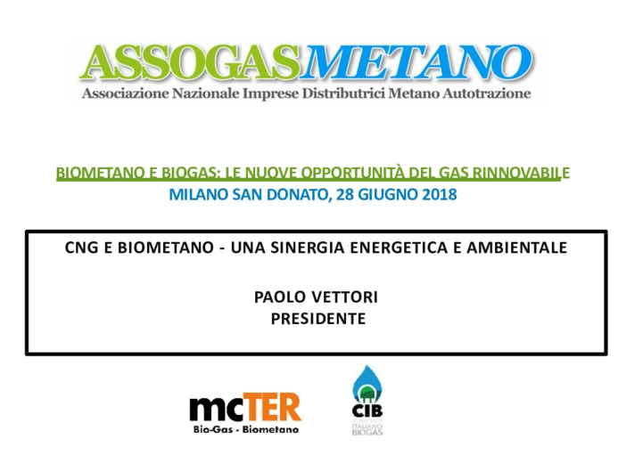 CNG e Biometano - una sinergia energetica e ambientale