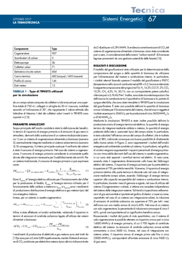 Cogenerazione assistita da gassificazione - Analisi di un caso studio mediante simulazione dinamica