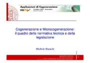 Cogenerazione e Microcogenerazione: il quadro della normativa tecnica e della