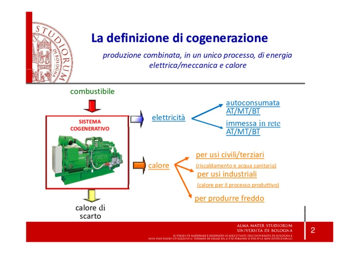 Cogenerazione e Microcogenerazione: il quadro della normativa tecnica e della