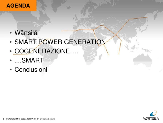 Cogenerazione e smart power generation