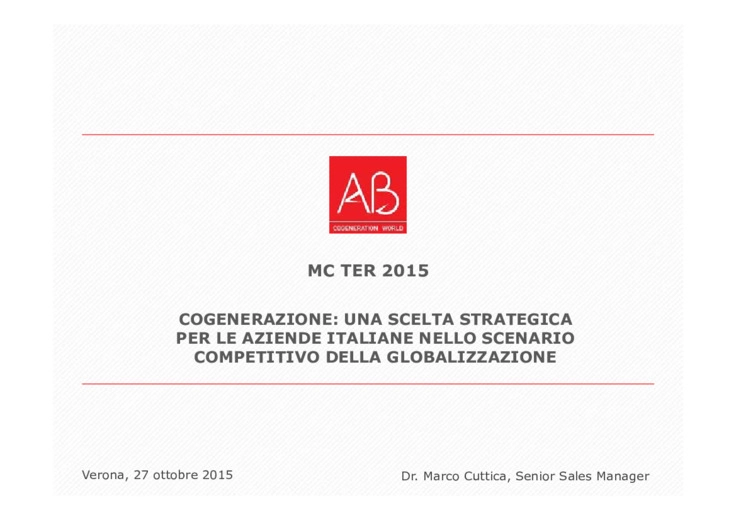 Cogenerazione: una scelta strategica per le aziende italiane nello scenario