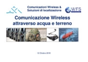 Comunicazioni wireless attraverso il suolo e l