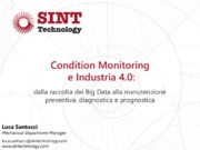 Condition Monitoring e Industry 4.0: dalla raccolta dei Big Data