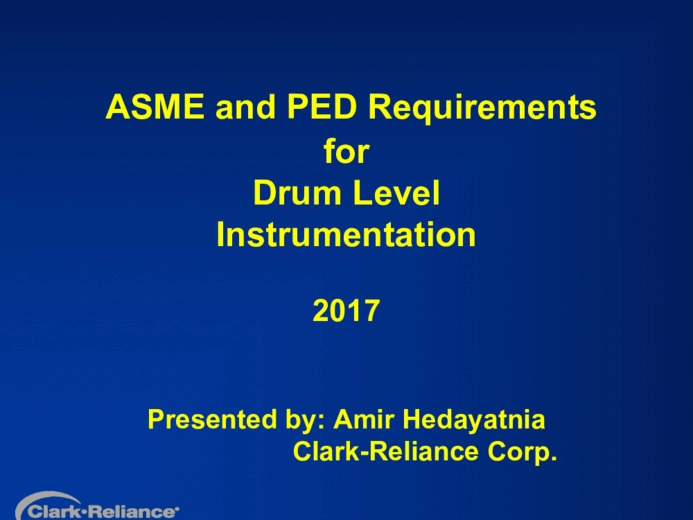 Confronto fra i requisiti delle normative PED e ASME per le misurazioni di livello nei boiler