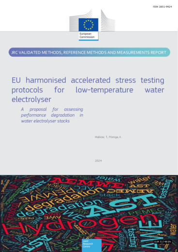 Consultazione pubblica per la relazione tecnica del JRC sui protocolli armonizzati UE per prove di stress accelerate per elettrolizzatori ad acqua