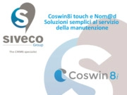 coswin8i touch e Nom@d, soluzioni semplici al servizio delle attività