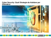 Cyber Security: quali strategie da adottare per difendersi