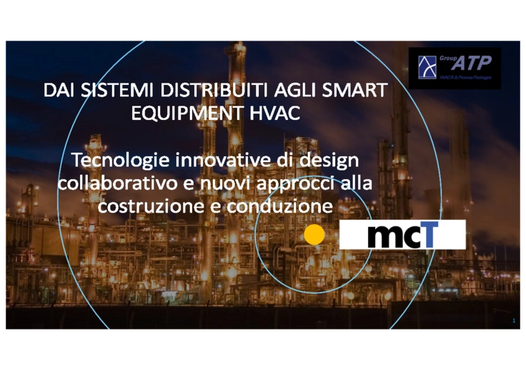 Dai sistemi distribuiti agli smart equipment modulari per la produzione