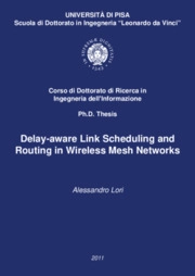 Delay-aware link scheduling and routing in wireless mesh networks