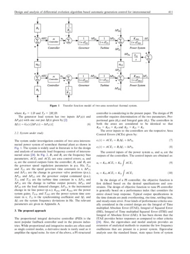 Design and analysis of differential evolution algorithm based automatic generation
