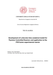 Development of a discrete-time analytical model for Thyristor Controlled Reactors
