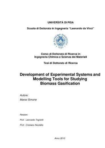 Development of experimental systems and modelling tools for studying biomass
