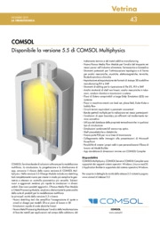 Disponibile la versione 5.5 di COMSOL Multiphysics